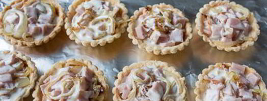 тарталетки с ветчиной и луком. Шаг 20