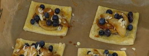 тарталетки с яблоками и голубикой. Шаг 12