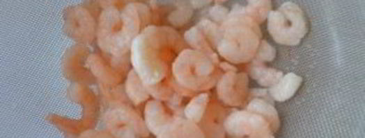 закуска с креветками в тарталетках. Шаг 3