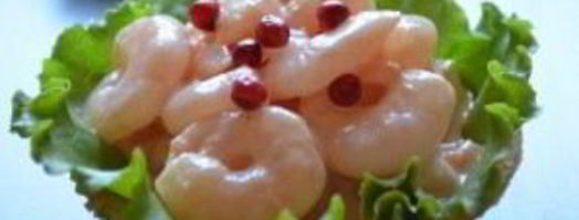 закуска с креветками в тарталетках. Шаг 8