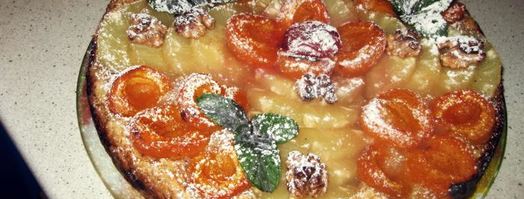 абрикосово-ананасовый тарт в карамели. Шаг 8