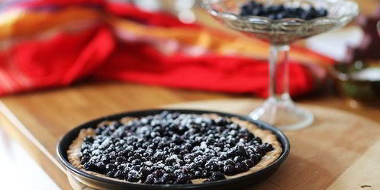 Черничный тарт