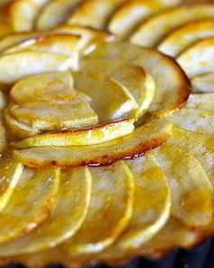 Французский тарт яблочный