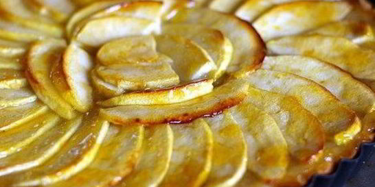 Французский тарт яблочный