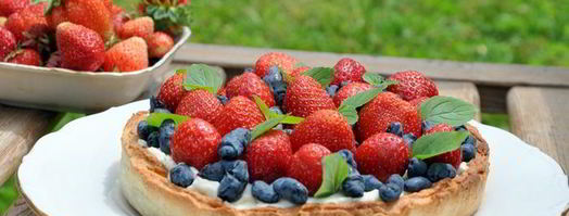 летний тарт с ягодами. Шаг 5