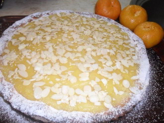 Рецепт мандаринового тарта