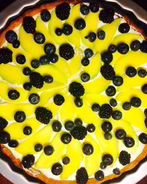 Манговый тарт с маскарпоне