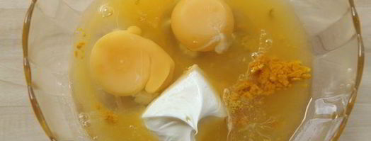 миндальный тарт с черной смородиной. Шаг 11