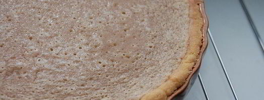 миндальный тарт с карамелизованными нектаринами. Шаг 8