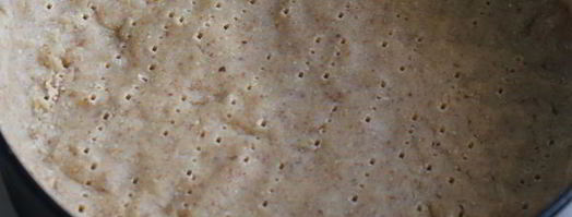 миндальный тарт с шоколадно-грейпфрутовым кремом. Шаг 14