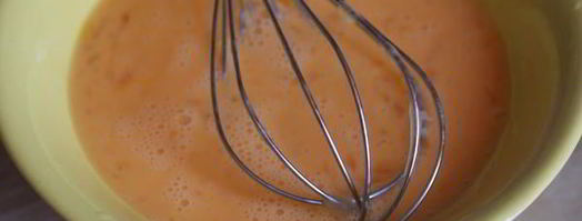 миндальный тарт с шоколадно-грейпфрутовым кремом. Шаг 4