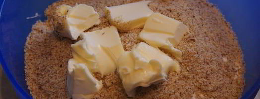 миндальный тарт с шоколадно-грейпфрутовым кремом. Шаг 11