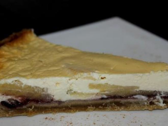 Рецепт ржаного тарта с яблоками