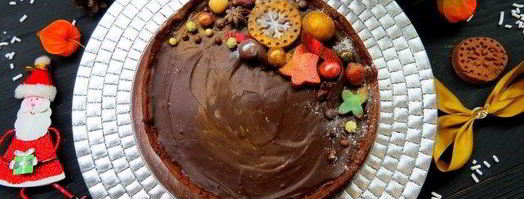 шоколадно-каштановый тарт. Шаг 21