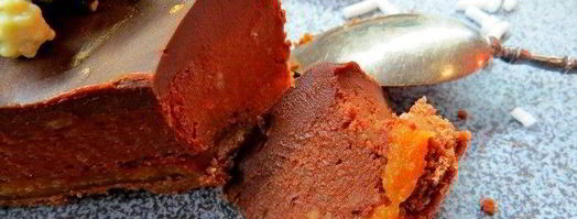 шоколадно-каштановый тарт. Шаг 22