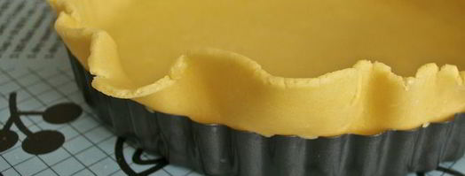 шоколадно-сливочный тарт с фруктами. Шаг 3