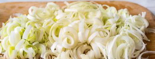 тарт с белыми грибами и луком-пореем. Шаг 15