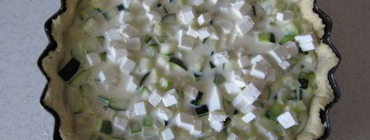 тарт с кабачками и фетой. Шаг 6