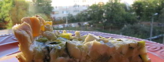 тарт с кабачками и фетой. Шаг 8