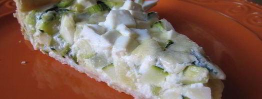 тарт с кабачками и фетой. Шаг 9