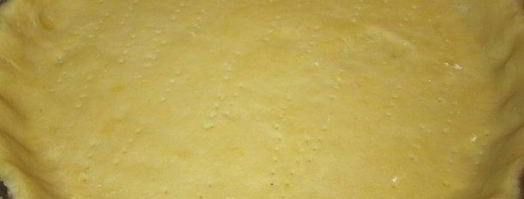 тарт с карамелизированными фруктами и творожным пудингом. Шаг 3