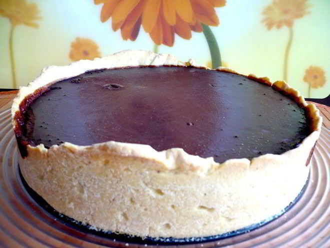 Рецепт тарта с карамелью и чили шоколадное озеро