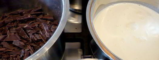 тарт с карамелью и чили шоколадное озеро. Шаг 6