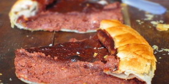 Тарт с маскарпоне и грецкими орехами