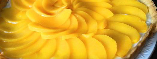 тарт с маскарпоне и персиками. Шаг 9