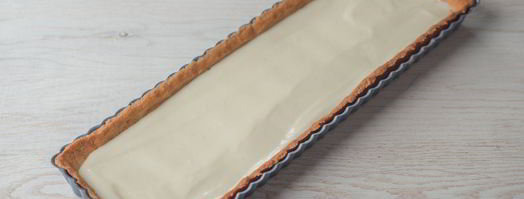 тарт с персиками и заварным кремом. Шаг 14