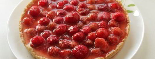 тарт с рикоттой и клубникой. Шаг 9