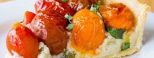 тарт с сыром и томатами. Шаг 7