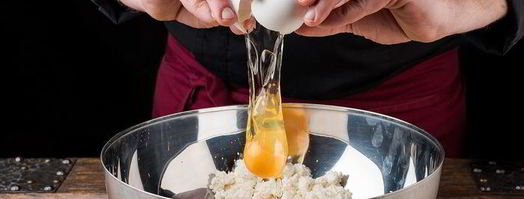 тарт с творогом, помидорами черри и базиликом. Шаг 3