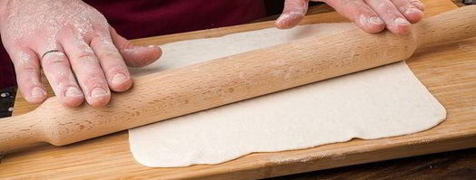 тарт с творогом, помидорами черри и базиликом. Шаг 6