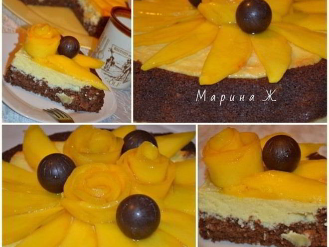 Рецепт тарта с творожной начинкой