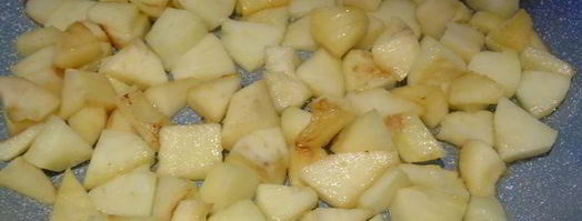 тарт с яблоками и boudin noir. Шаг 3