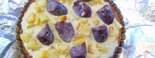 тарт с яблоками и boudin noir. Шаг 8