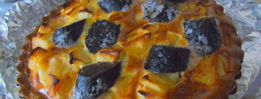 тарт с яблоками и boudin noir. Шаг 9