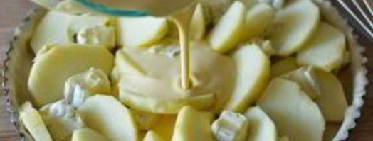 тарт с яблоками и сыром. Шаг 7