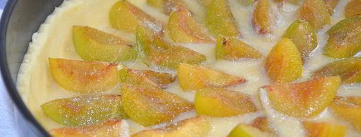 тарт со сливами и миндалем. Шаг 9