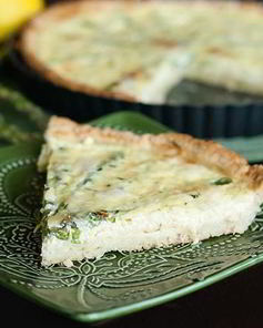 Тарт со спаржей