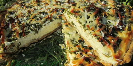 Тарт Творожный с зеленью