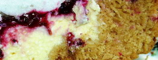 творожной тарт со смородиной и мягкой меренгой. Шаг 12