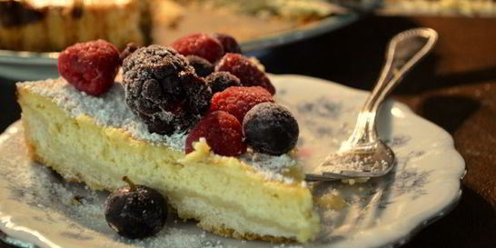 Ягодный тарт