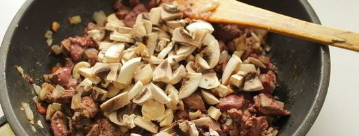 террин куриный с печенью и грибами. Шаг 4