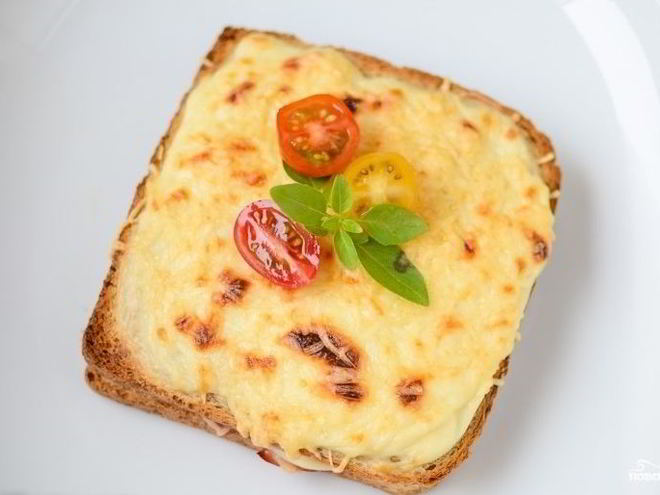 Рецепт французских тостов крок-месье