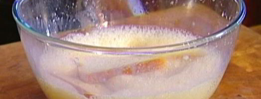 французские тосты с имбирно-клюквенным соусом. Шаг 7