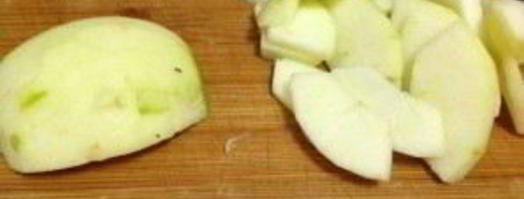 французские тосты с яблоками и сливами. Шаг 3