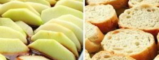 французские тосты с яблоками и виски. Шаг 4