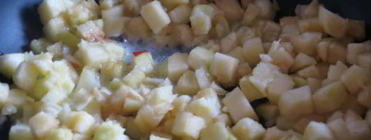 французские тосты с яблоками. Шаг 3